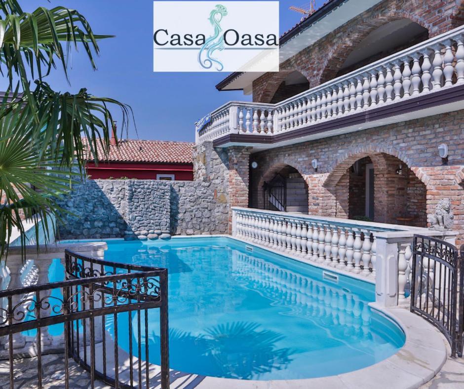 Casa Oasa -Accommodation , Pizzeria & Bar Marezige Exteriér fotografie